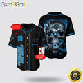 NFL Carolina Panthers Baseball Jersey 3D Personalized Skull Embrace Fashion And Team Spirit