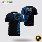 NFL Carolina Panthers Baseball Jersey Symbol Atikapu Pattern Black Blue Jersey Shirt