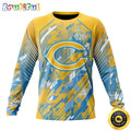 NFL Chicago Bears Crewneck Sweatshirt Fearless Against Childhood Cancers Gift For Football Fans