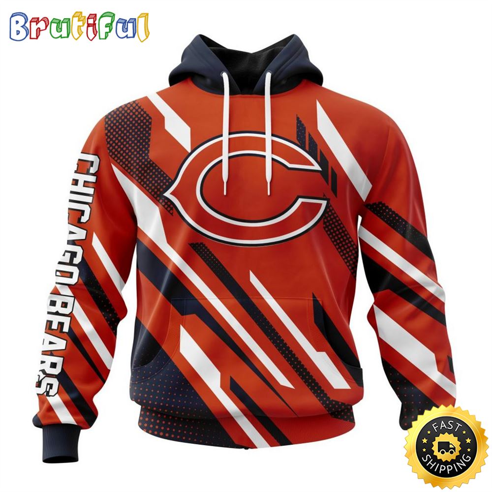 NFL Chicago Bears Special MotoCross Concept Hoodie