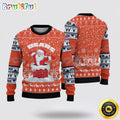 NFL Chicago Bears Ugly Sweater Printed Christmas Funny Santa Claus Show Team Spirit