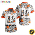 NFL Cincinnati Bengals Hawaiian Shirt Special Floral Tropical Team Spirit