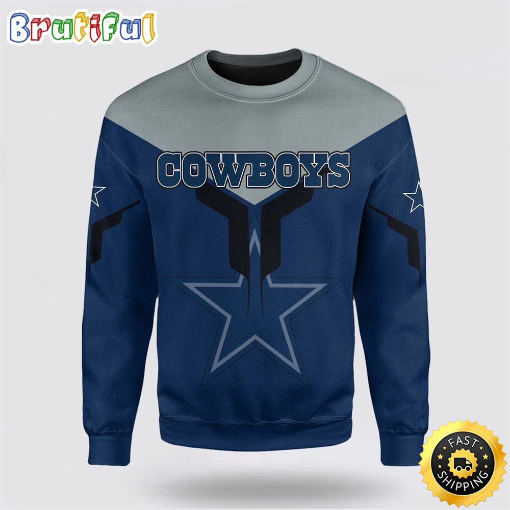 NFL Dallas Cowboys Crewneck Sweatshirt For Awesome Fans
