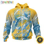 NFL Denver Broncos All Over Print Zip 3D Hoodie Fearless Against Childhood Cancers Unisex Hoodie