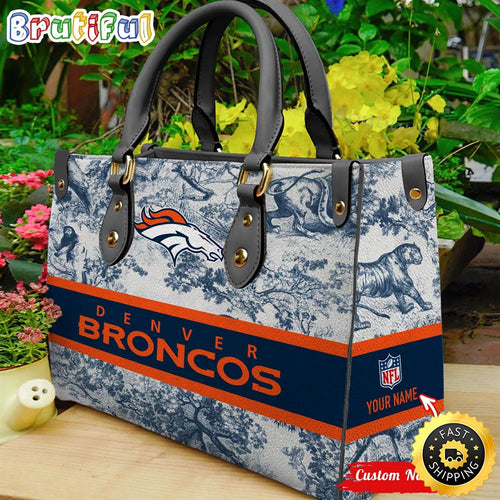 NFL Denver Broncos Women Leather Bag