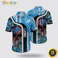 NFL Detroit Lions Hawaiian Shirts Skull Halloween Show Off Your Team Spirit In Tropical Fashion