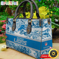 NFL Detroit Lions Women Leather Bag