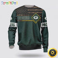 NFL Green Bay Packers Crewneck Sweatshirt For Football Fans
