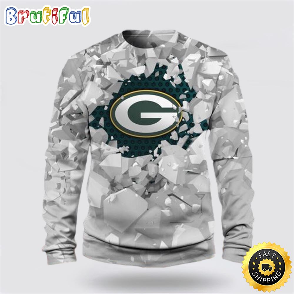 NFL Green Bay Packers Crewneck Sweatshirt For Hot Fans