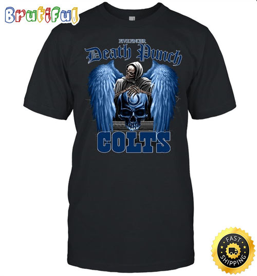 NFL Indianapolis Colts T Shirt Five Finger Death Punch Nfl Five Finger Death Punch Tshirt For Fans
