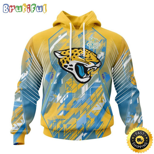 NFL Jacksonville Jaguars Specialized Design Fearless Against Childhood Cancers Hoodie