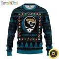 NFL Jacksonville Jaguars Ugly Christmas Sweater The Intelligence Of The Skull Unisex Sweater