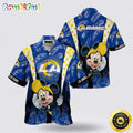 NFL Los Angeles Rams Hawaiian Shirt Mickey Mouse Ball