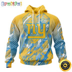NFL New York Giants All Over Print 3D Hoodie Fearless Against Childhood Cancers Unisex Hoodie