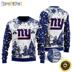 NFL New York Giants Christmas Ugly Sweater Xmax Tree Chistmas
