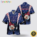 NFL New York Giants Hawaiian Shirt Mickey Mouse Ball