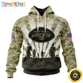 NFL New York Jets Salute To Service Honor Veterans And Their Families Hoodie