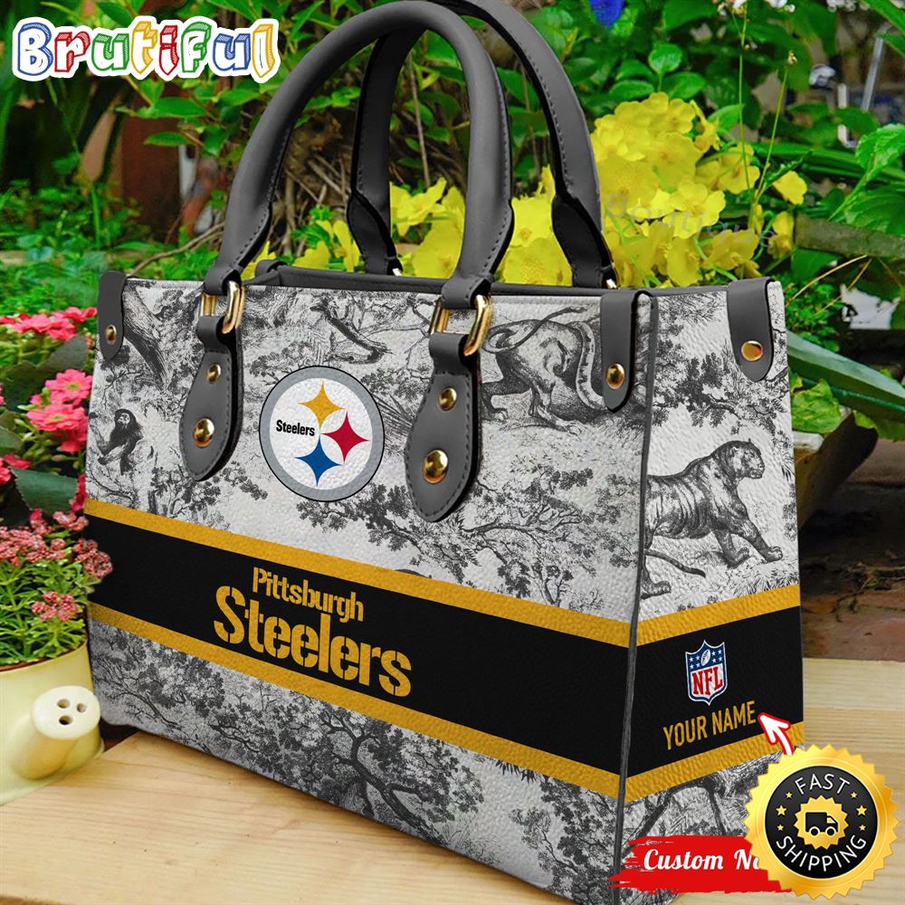 NFL Pittsburgh Steelers Women Leather Bag