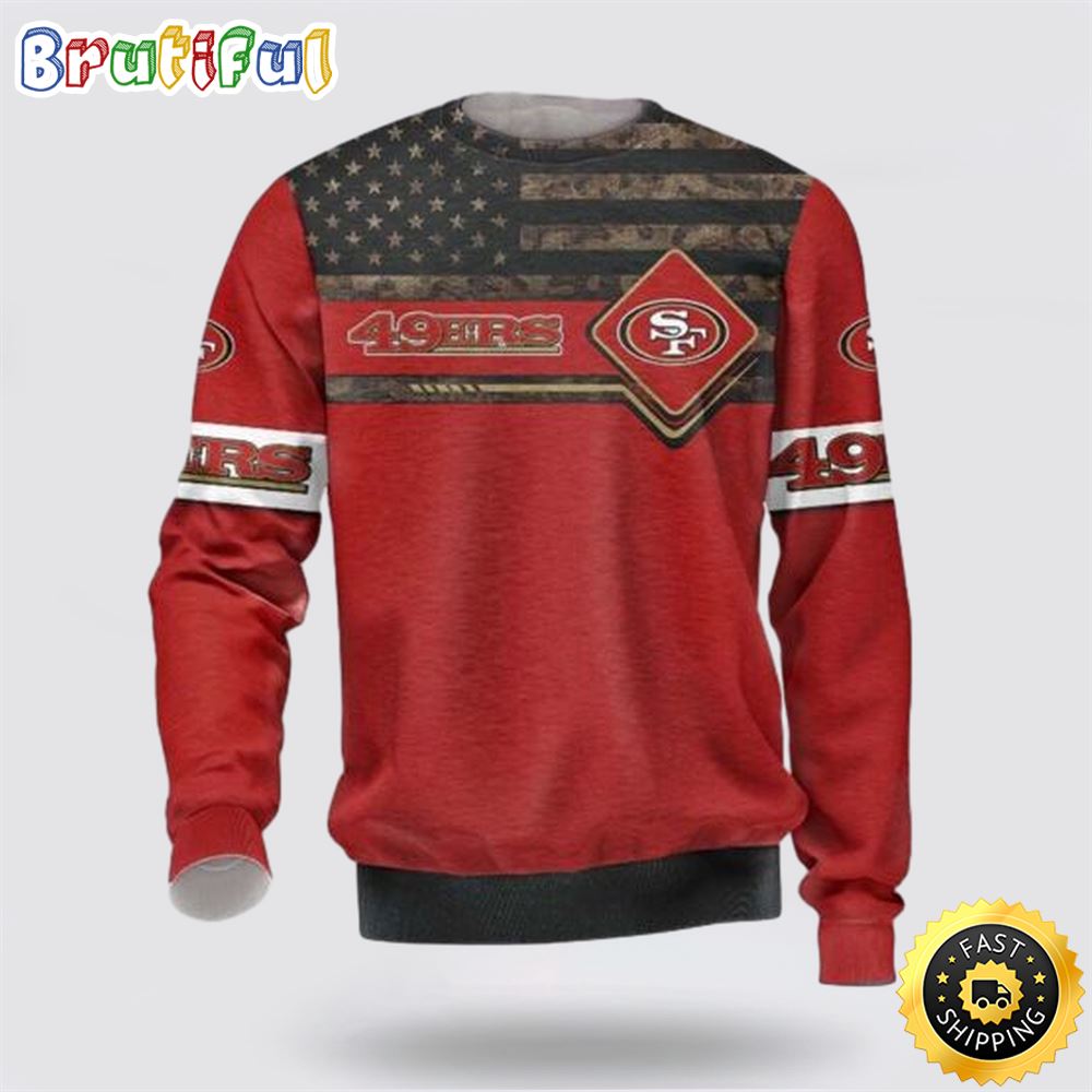 NFL San Francisco 49ers Crewneck Sweatshirt For Hot Fans