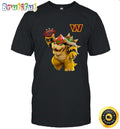 NFL Washington Commanders T Shirt Super Mario Nfl Super Mario Tshirt For Fans