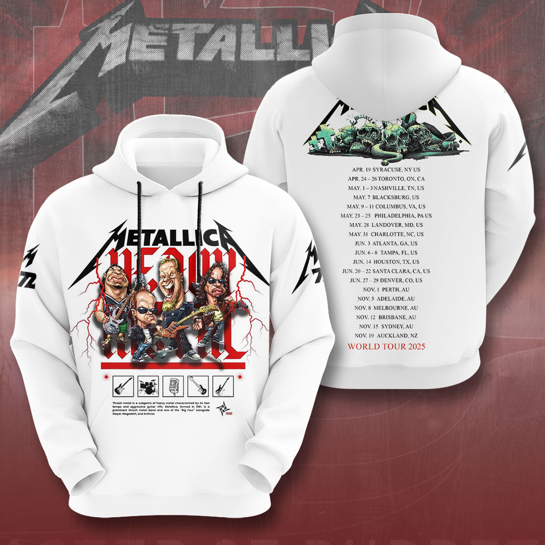 Metallica 3D Apparel – NGHIAVT 1869