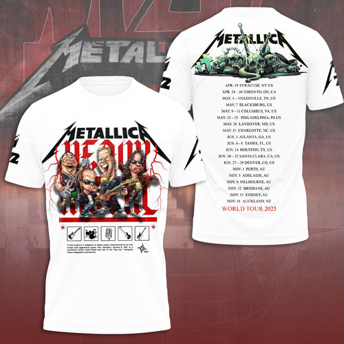 Metallica 3D Apparel – NGHIAVT 1869