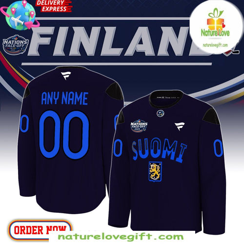 Finland NHL 4 Nations Hockey Jersey Premium Second Edition