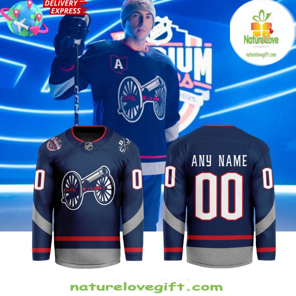Columbus Blue Jackets 2026 Stadium Series Jersey NHL Hockey