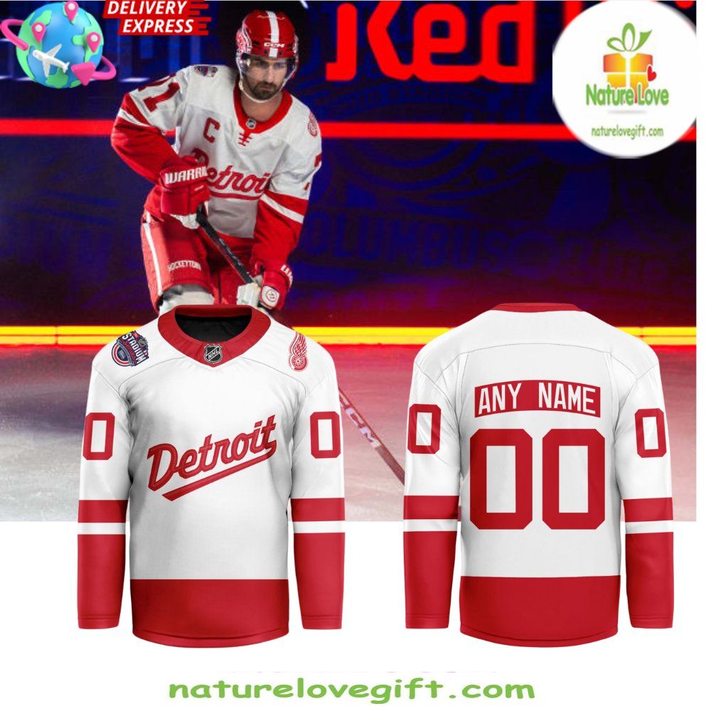 Detroit Red Wings 2026 Stadium Series Jersey NHL Hockey