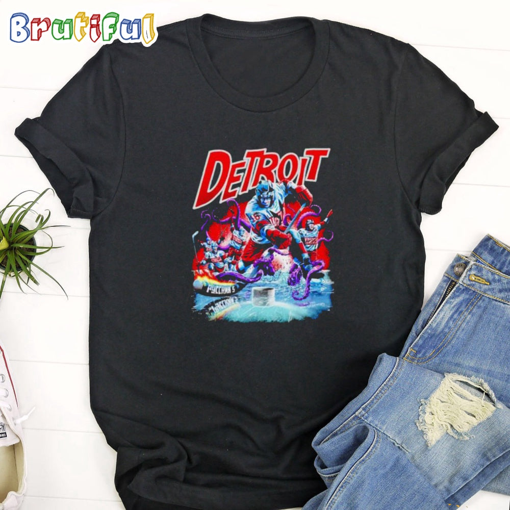 NHL Detroit Red Wings Vladimir Konstantinov T Shirt
