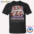 NHL Florida Panthers 2024 Hockey Team Player Champions Signature T Shirt