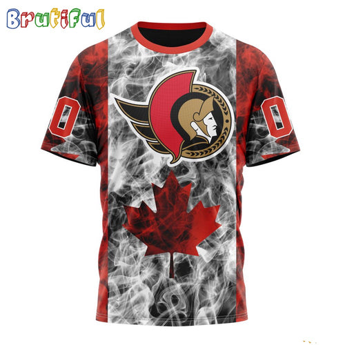 NHL Ottawa Senators Happy Independence Day The 4th Of July 3D T Shirt