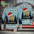 NHL Seattle Kraken Holiday Snowfall Ugly Christmas Sweater