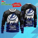 NHL Tampa Bay Lightning Hockey New Design Litmited Christmas Ugly Sweater