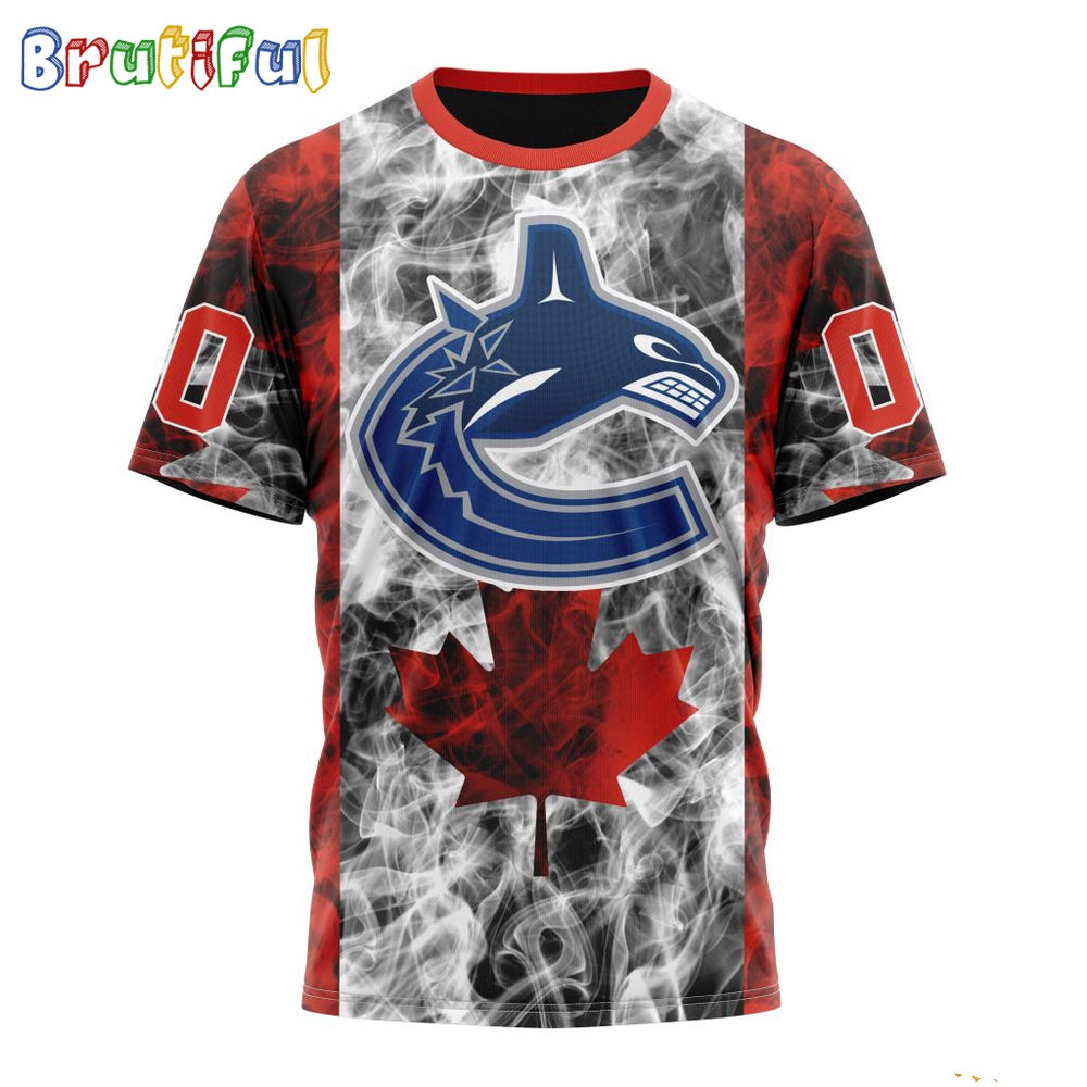 NHL Vancouver Canucks Happy Independence Day The 4th Of July 3D T Shirt