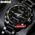 NHL Washington Capitals Black Fashion Watch Custom Hockey Game Time