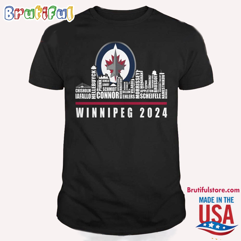 NHL Winnipeg Jets T-Shirt, Winnipeg 2024 Shirt