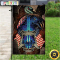 NHL Garden Flags Seattle Kraken Specialized Flag For Honor Patriot Day We Will Never Forget