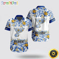 NHL St. Louis Blues Hawaiian Shirt Team Beach Vibe Hawaii Shirt