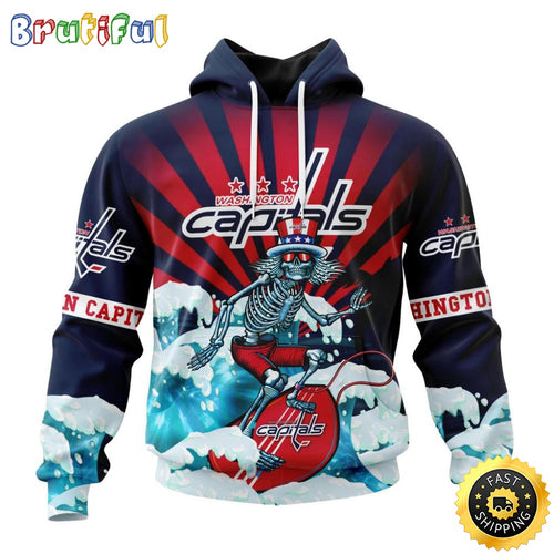 NHL Washington Capitals Hoodie Specialized Kits For The Grateful Dead 3D Hoodie Unisex Hoodie Tshirt
