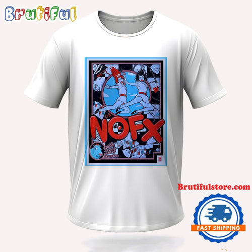 NOFX July 20-21 2024 National Western Center Yards Denver CO Tour T Shirt