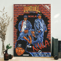 NWA - Ice Cube Rock&roll Comics Poster Canvas