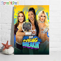 NXT Spring Breakin’ The WWE NXT Womens Champion Wall Art Poster Canvas
