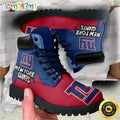 NY Giants Boots Shoes Custom For Fans