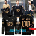 Nashville Predators 2026 Military Salute Limited Edition Black Hockey Jersey