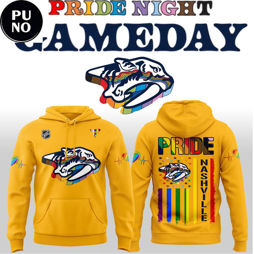 Nashville Predators Celebrating Pride Night 2026 Hoodie T-Shirt