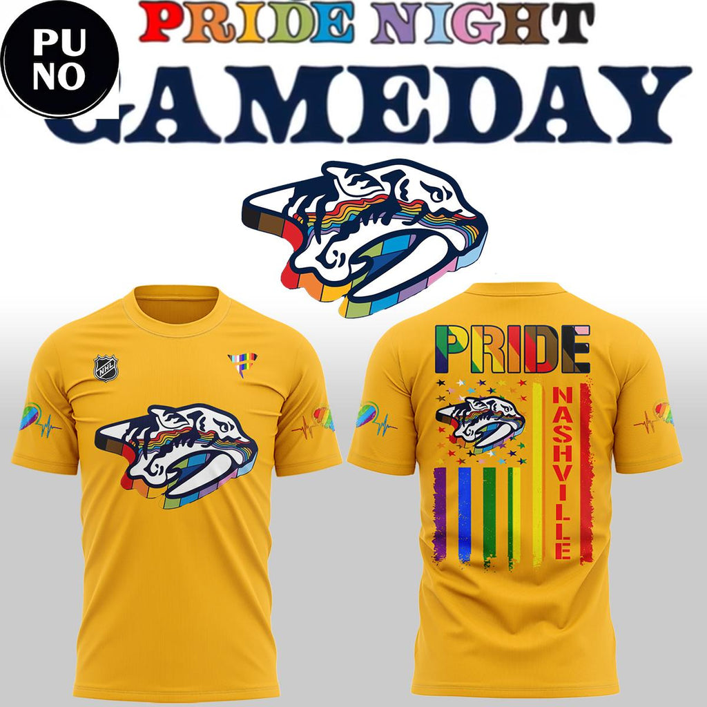 Nashville Predators Celebrating Pride Night 2026 Hoodie T-Shirt