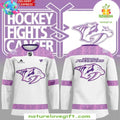 Nashville Predators Hockey Fights Cancer Jersey NHL