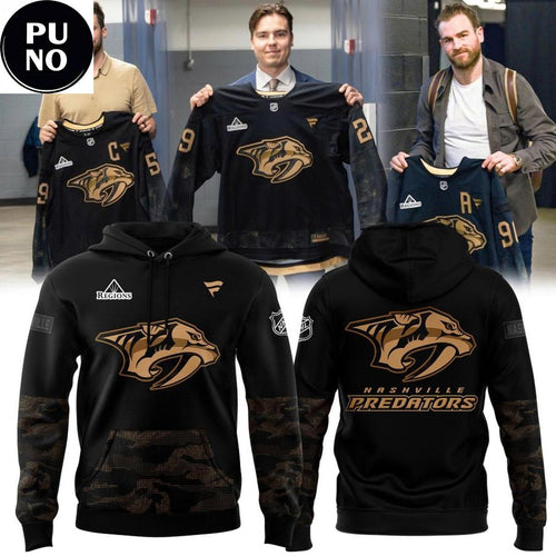 Nashville Predators Military Appreciation 2026 Hoodie T-Shirt