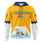 Nashville Predators ”Peanuts Night” 2026 Snoopy Special Hoodie, Cap